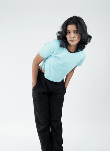 Baby Blue Crewneck Tee