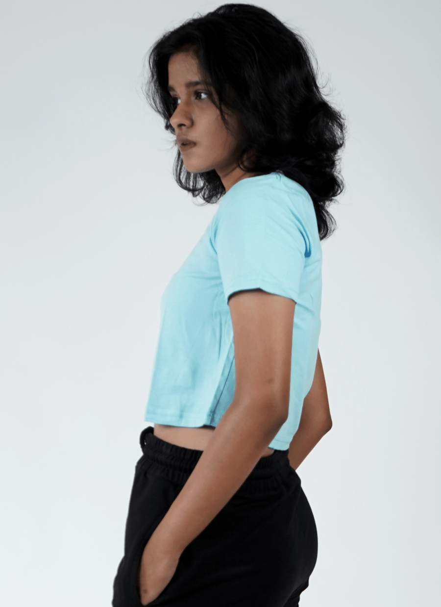 Baby Blue Crewneck Tee