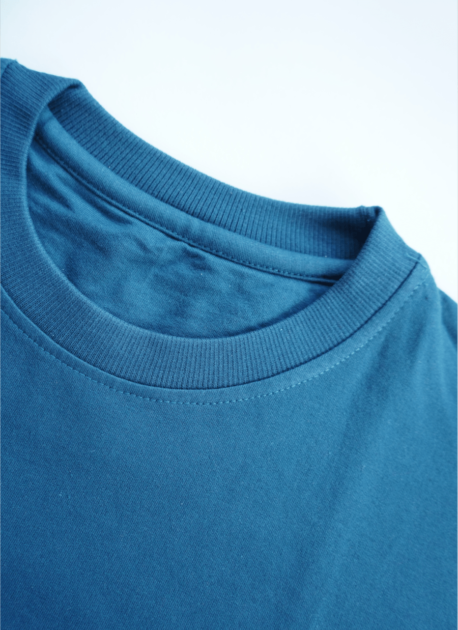 Teal Blue Oversized T-shirt