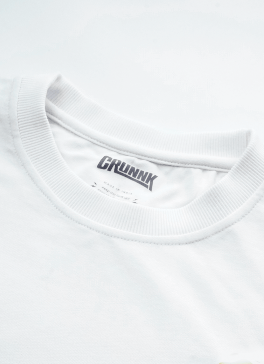 White Heavyweight Oversized T-Shirt