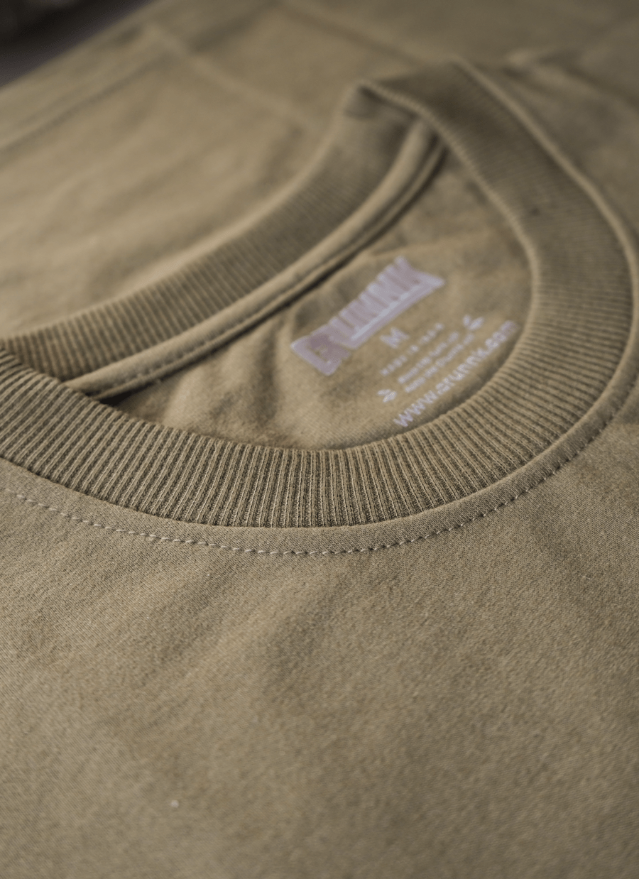 Army Green Heavyweight Oversized T-Shirt