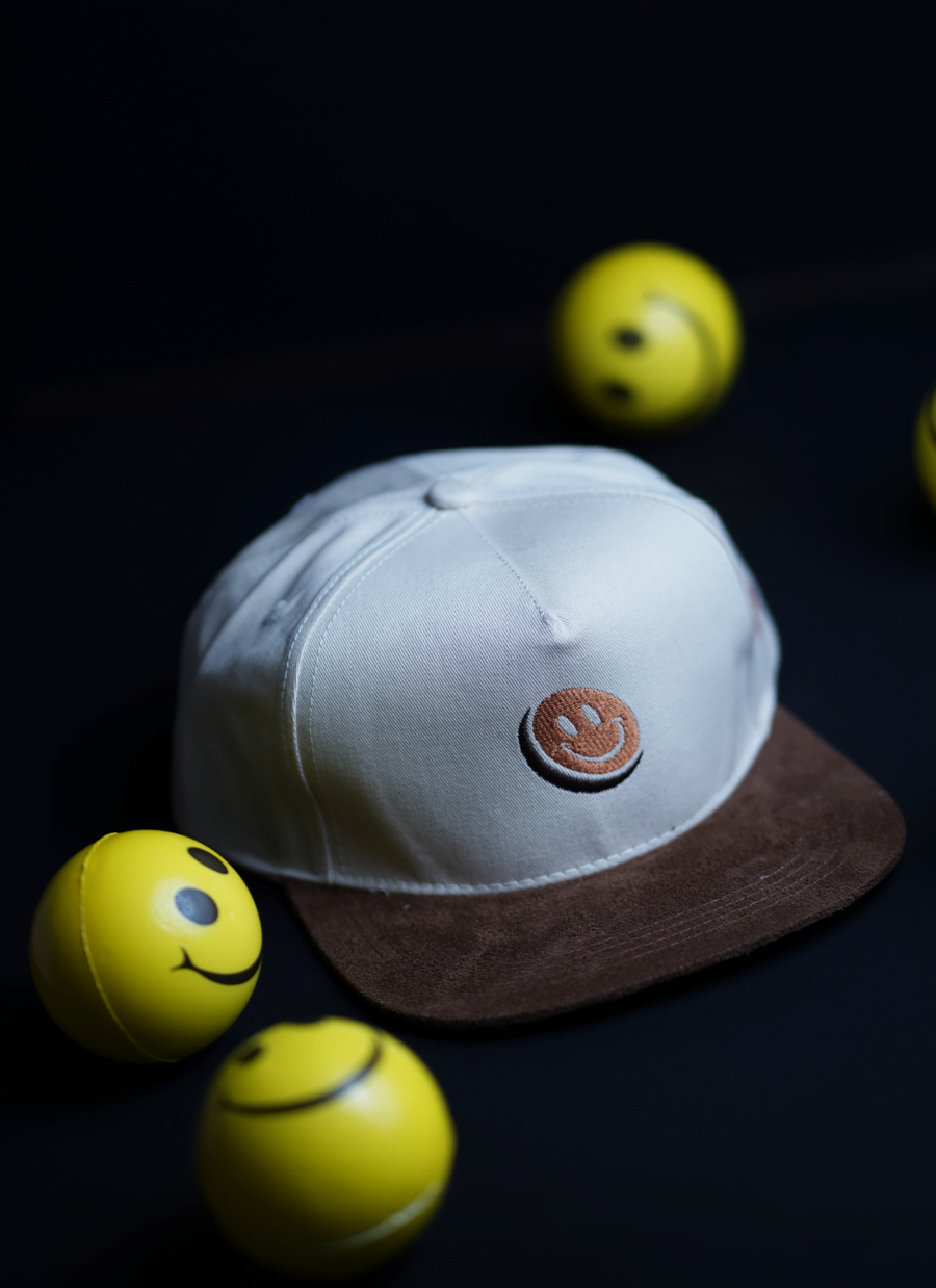 Smile Snapback Cap