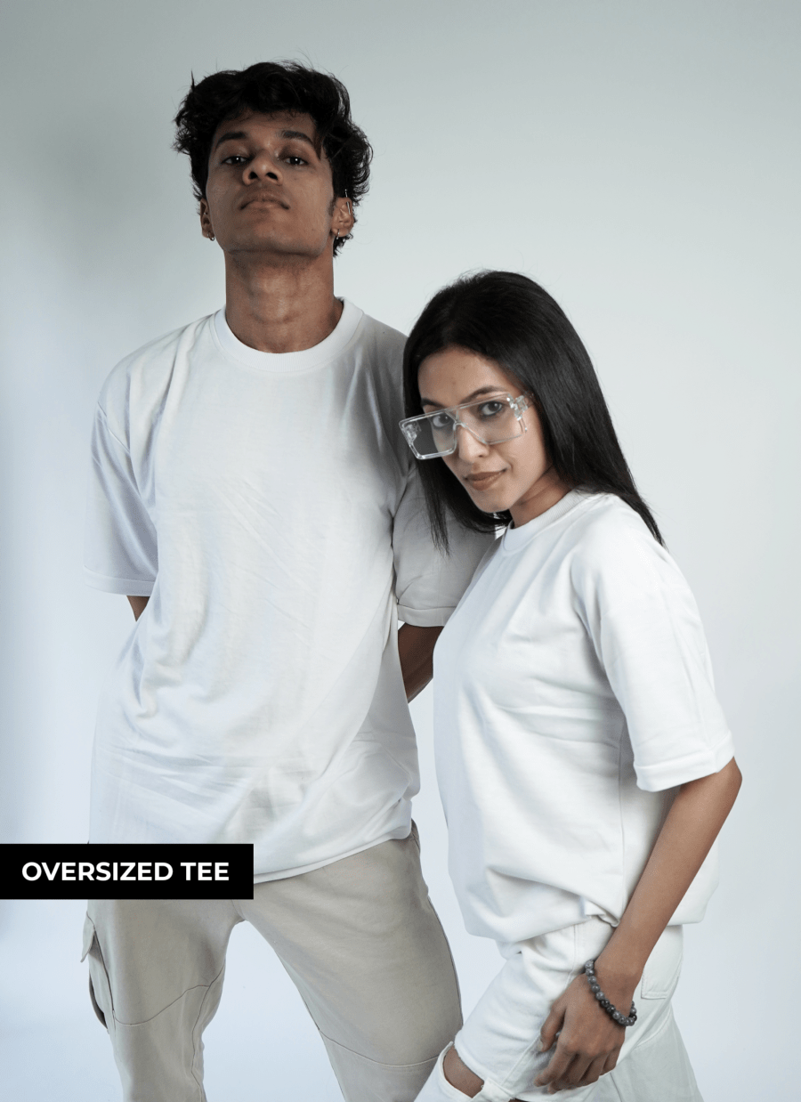 White Heavyweight Oversized T-Shirt