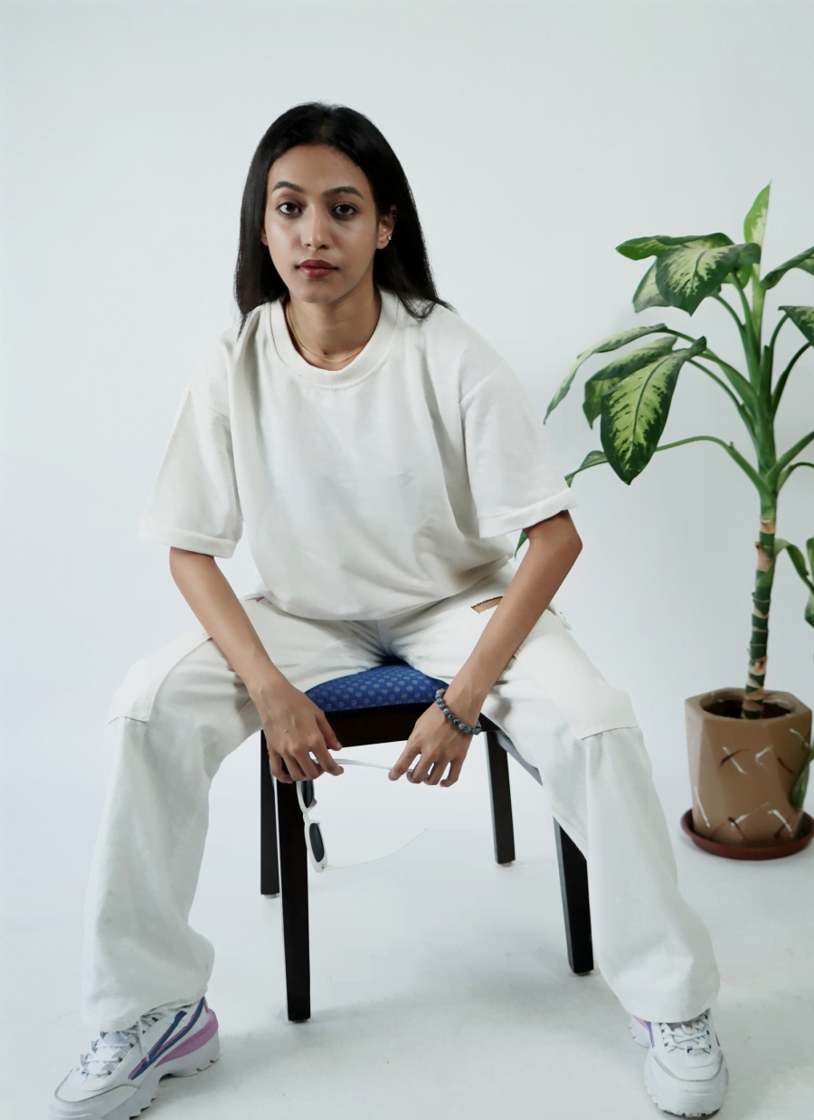 White Heavyweight Oversized T-Shirt